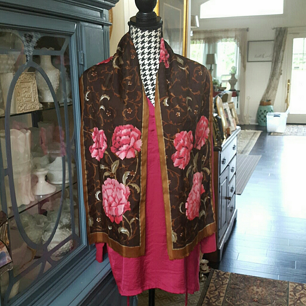 Floral Scarf